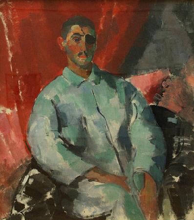 Rik Wouters Self-portrait with Black Bandage